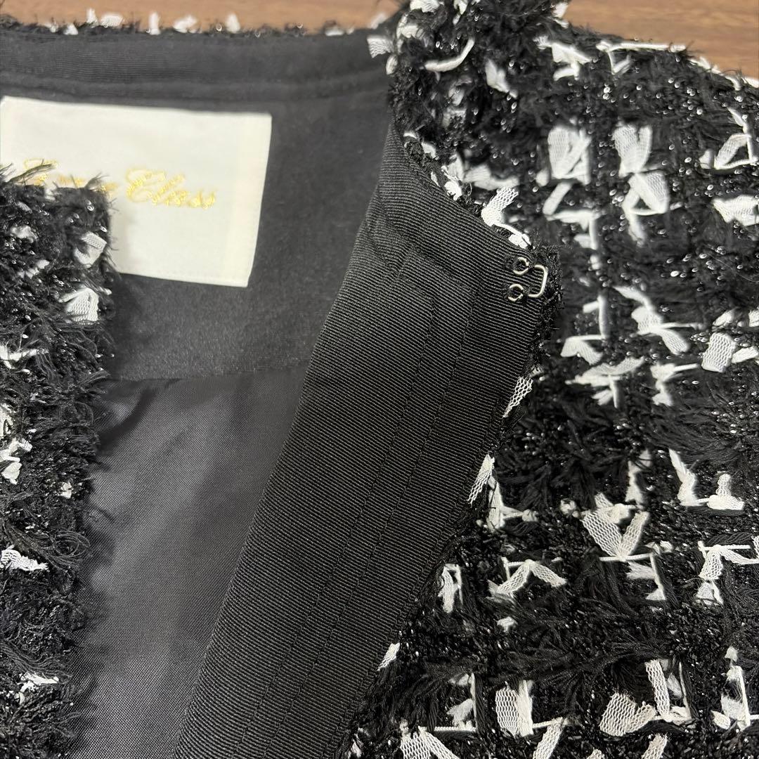 グレースコンチネンタル　ダイアグラム　ツイードジャケット　36 ジュールトルニエ