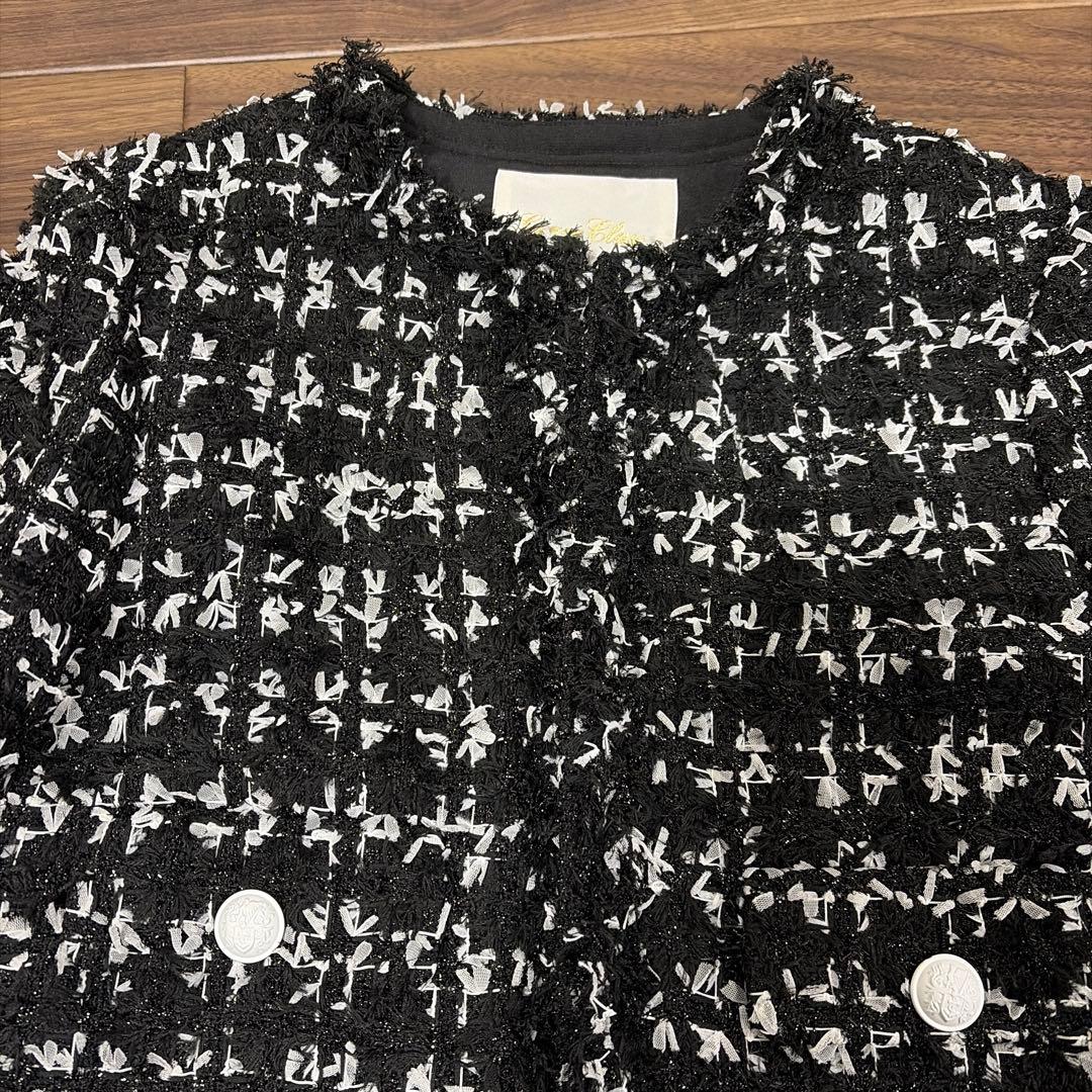 グレースコンチネンタル　ダイアグラム　ツイードジャケット　36 ジュールトルニエ