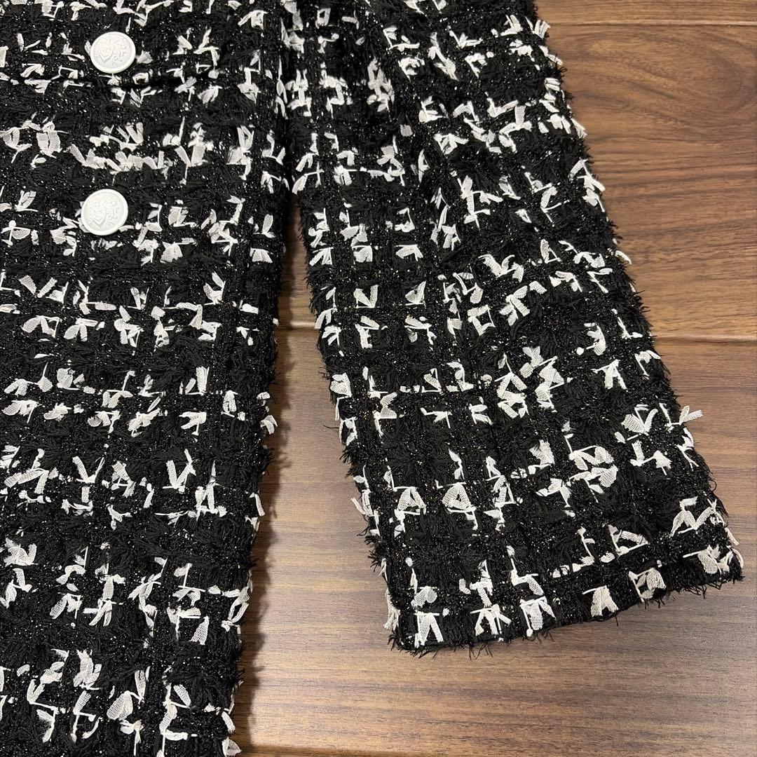 グレースコンチネンタル　ダイアグラム　ツイードジャケット　36 ジュールトルニエ