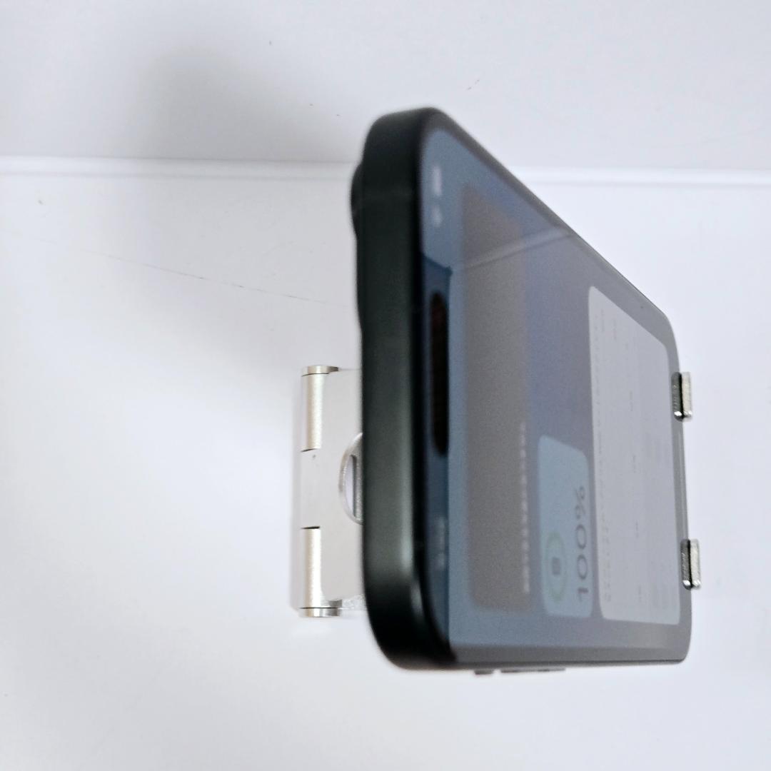 04 iPhone15 ブラック SIMフリー 美品 バッテリー91%