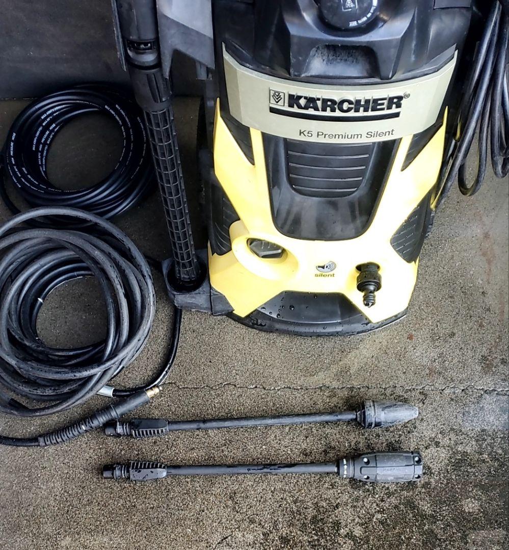 ケルヒャーK5サイレント高圧洗浄機