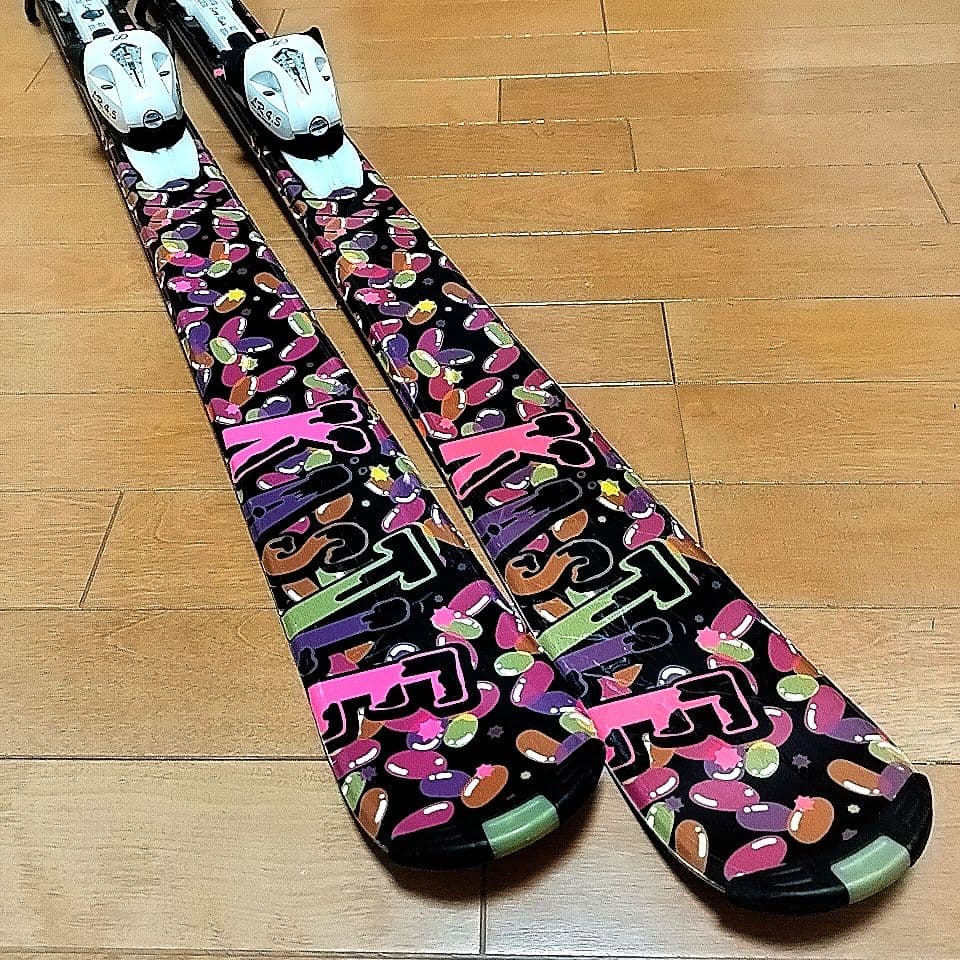 【あか様】スキー板／ブーツ／ストック 3点セット