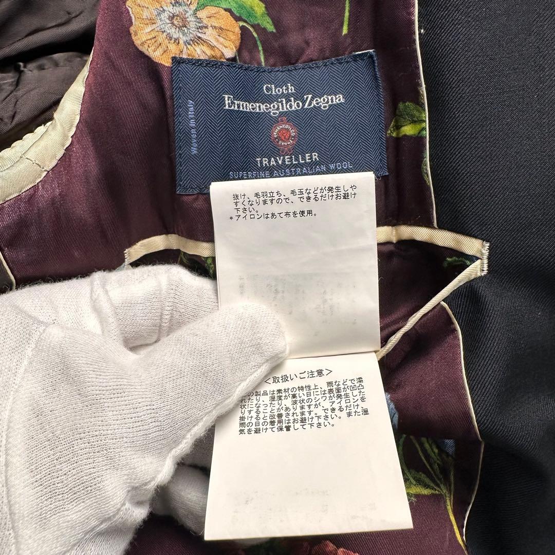 希少 極美品 ポールスミス 薔薇柄 花柄 ゼニア 3ピース セットアップ黒 MX