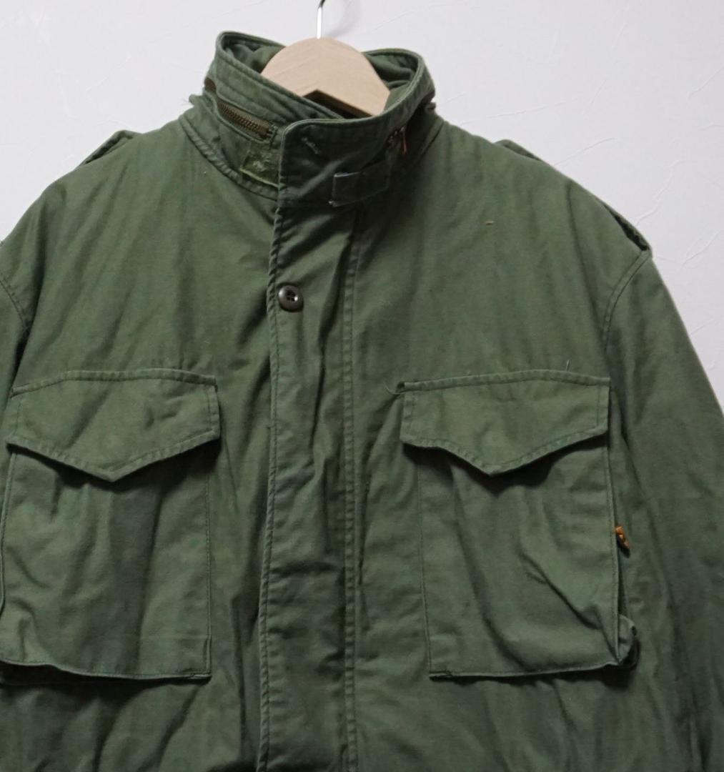 ALPHA USA製 米軍実物 M-65 FIELD COAT L