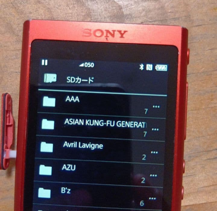 苺*福様 SONYウォークマン　NW-A55