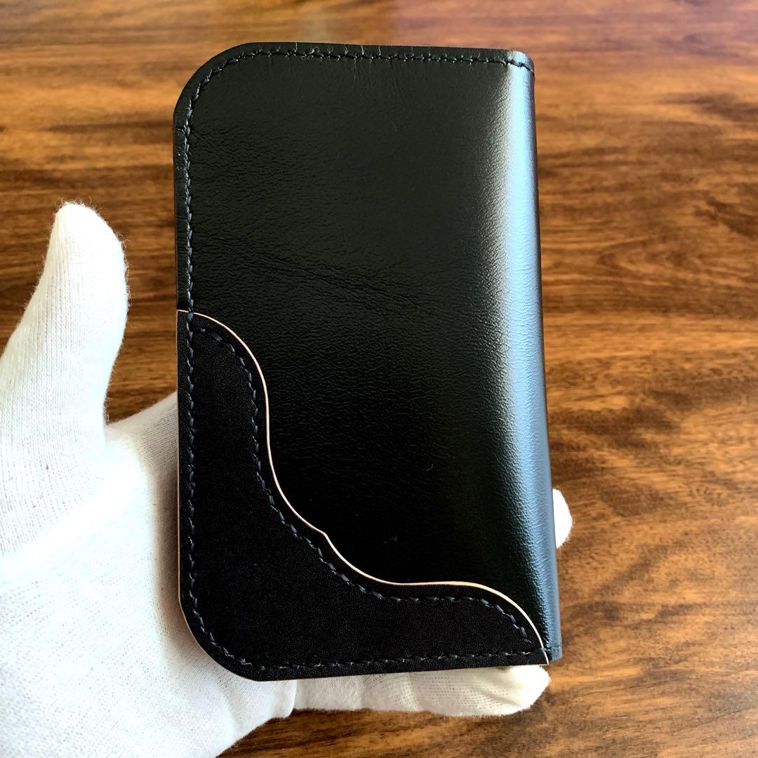 トラッカーウォレット　handmade CA00X 馬革×牛革