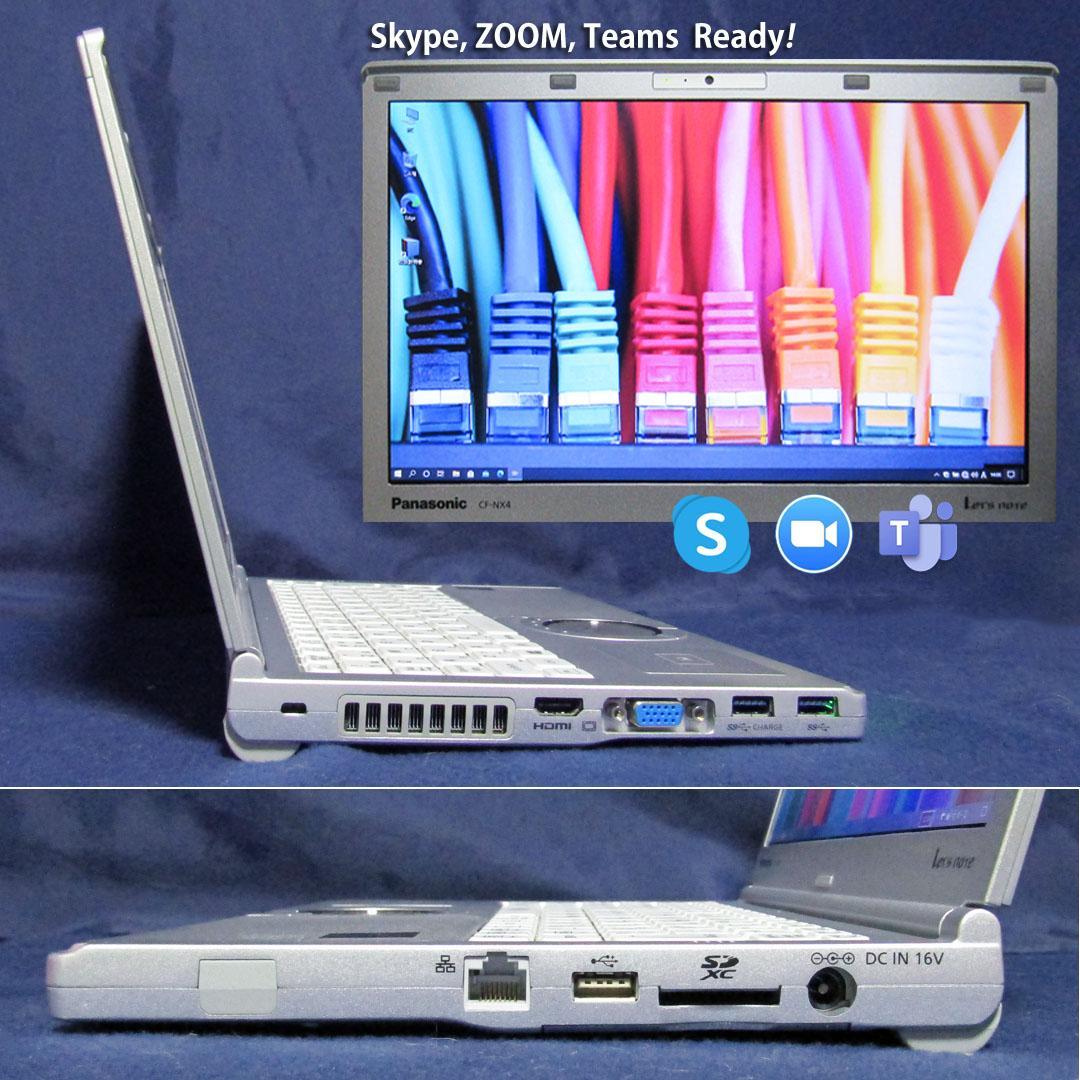 レッツノート CF-NX4　i5/8GB/新品SSD500GB/Office