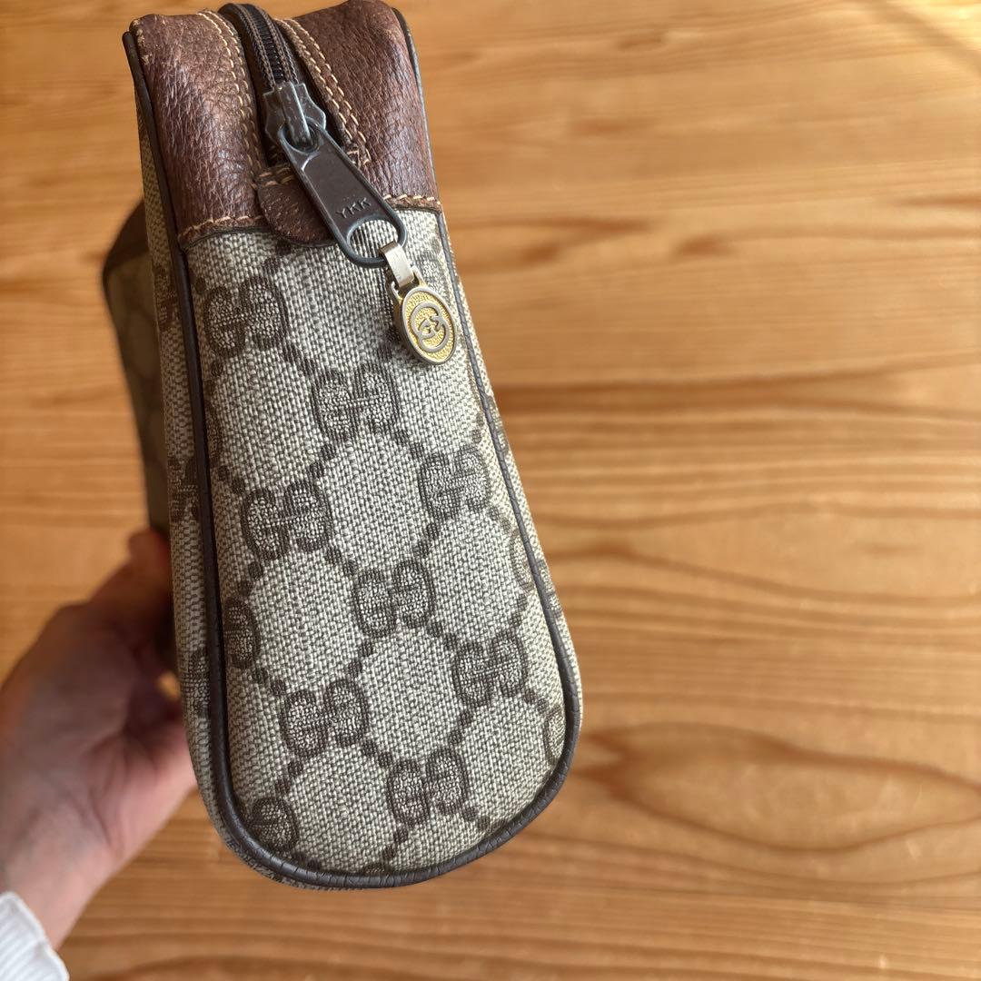 オールドグッチ　シェリーライン　ポーチ　クラッチバッグ