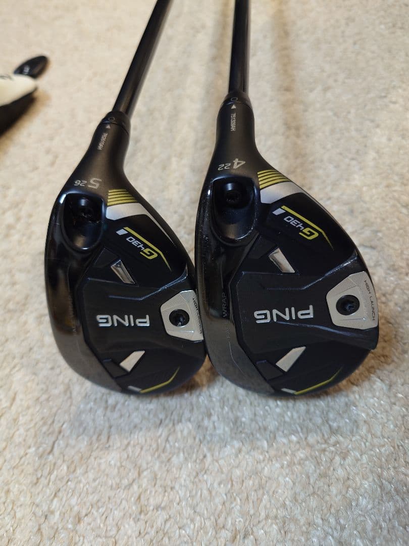 ヘッドのみ　G430 ハイブリッド 4番/5番 5U PING ユーティリティ