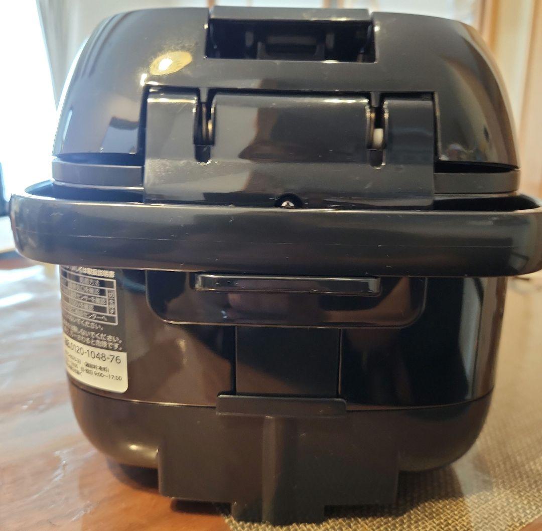 TOSHIBA　IH炊飯器　RC-5XT ブラック　2024年製　3合炊き
