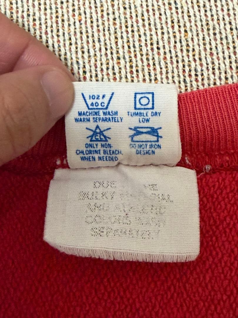 80s リバースウィーブ トリコタグ champion usa製