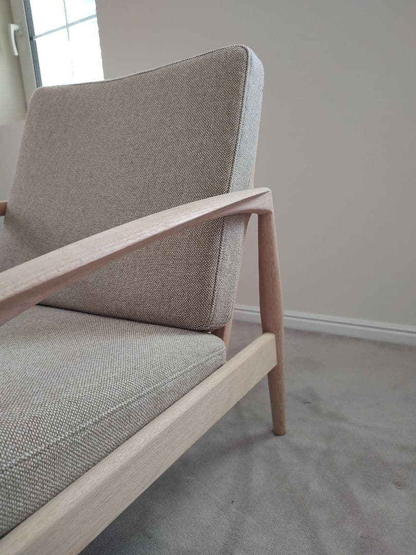 カイクリスチャンセン　ペーパーナイフソファ　オーク　無塗装（特別仕様）