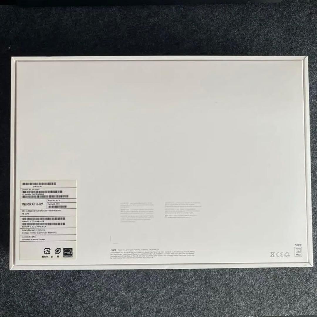 【年末価格】MacBookAir メモリ16GB SSD 512GB