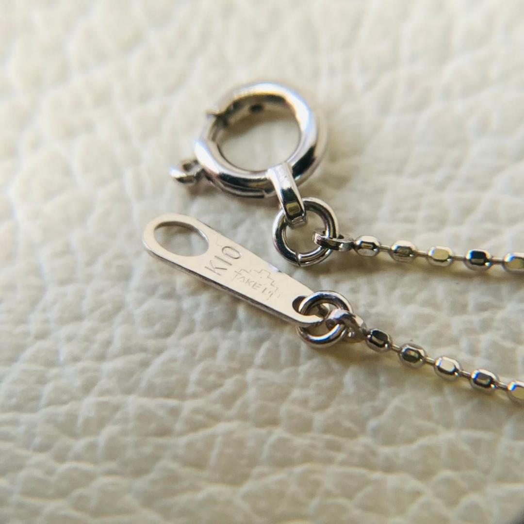 希少 美品 k10 テイクアップ ネックレス ディズニー シンデレラ