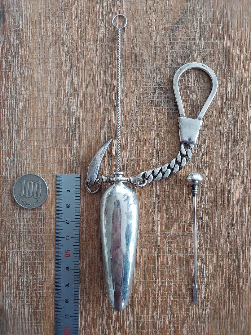 シルバー925 ドラッグボトル キーホルダー