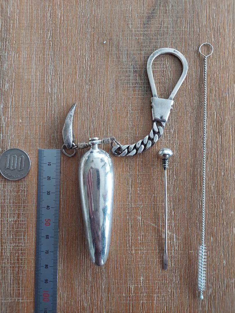シルバー925 ドラッグボトル キーホルダー