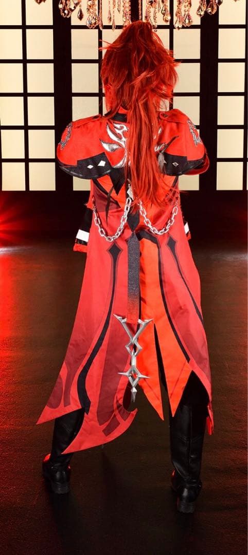 原神　ディルック　レッドデッドオブナイト　コスプレ衣装
