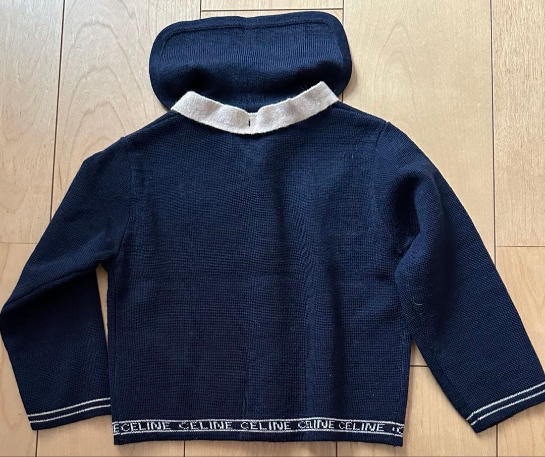 CELINE セーラー襟 上着とショートパンツ セット