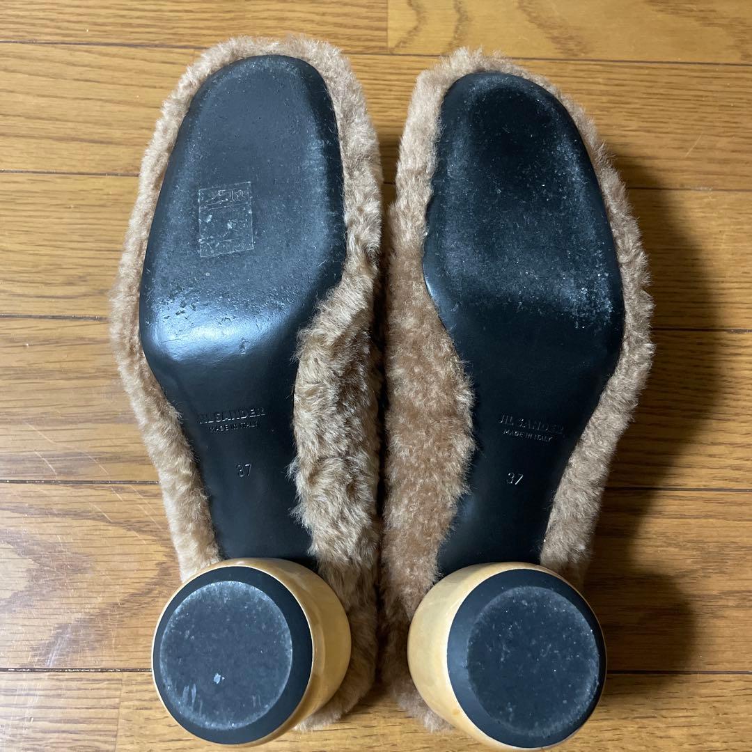【美品】JIL SANDER ⭐︎ ブラウンファーミュール 37