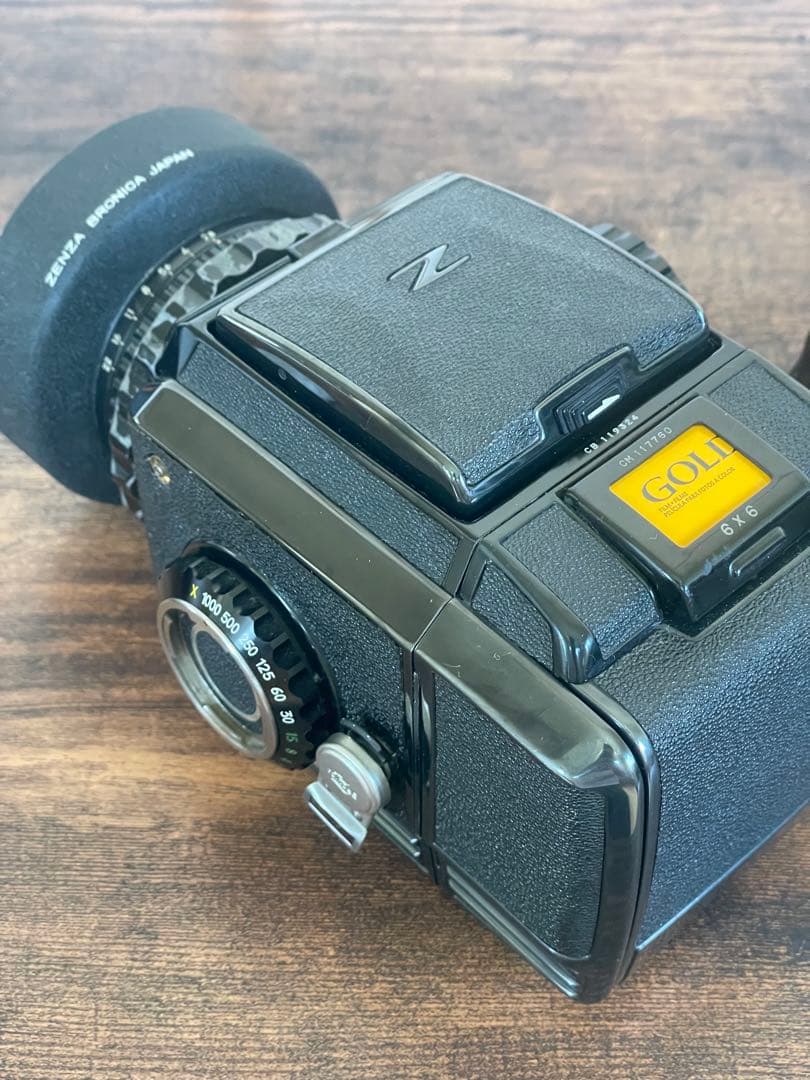 ZENSA BRONICA s2 ブラック　中判フィルムカメラ