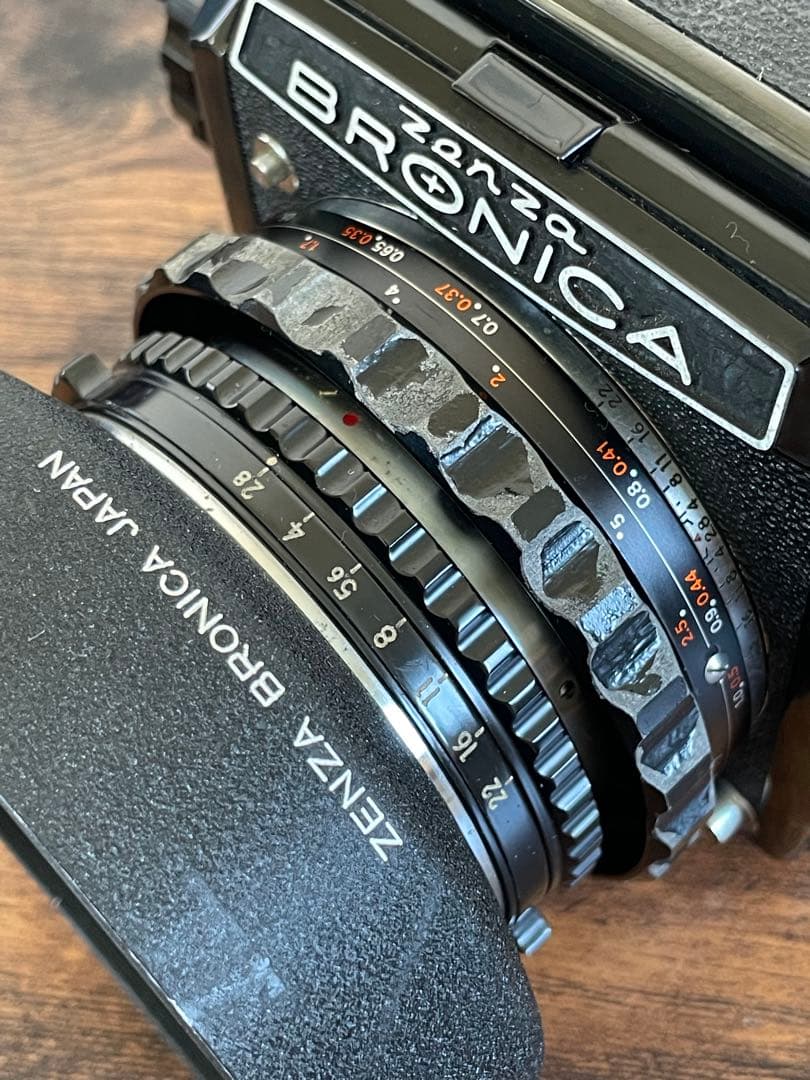 ZENSA BRONICA s2 ブラック　中判フィルムカメラ