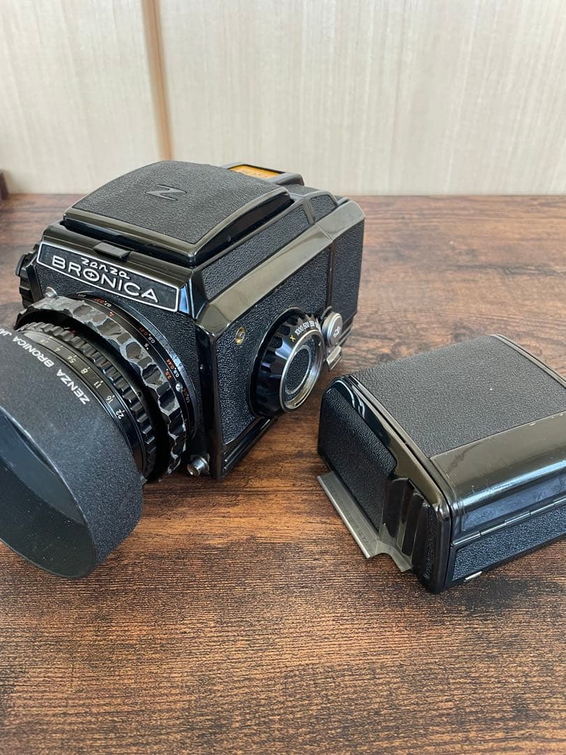 ZENSA BRONICA s2 ブラック　中判フィルムカメラ