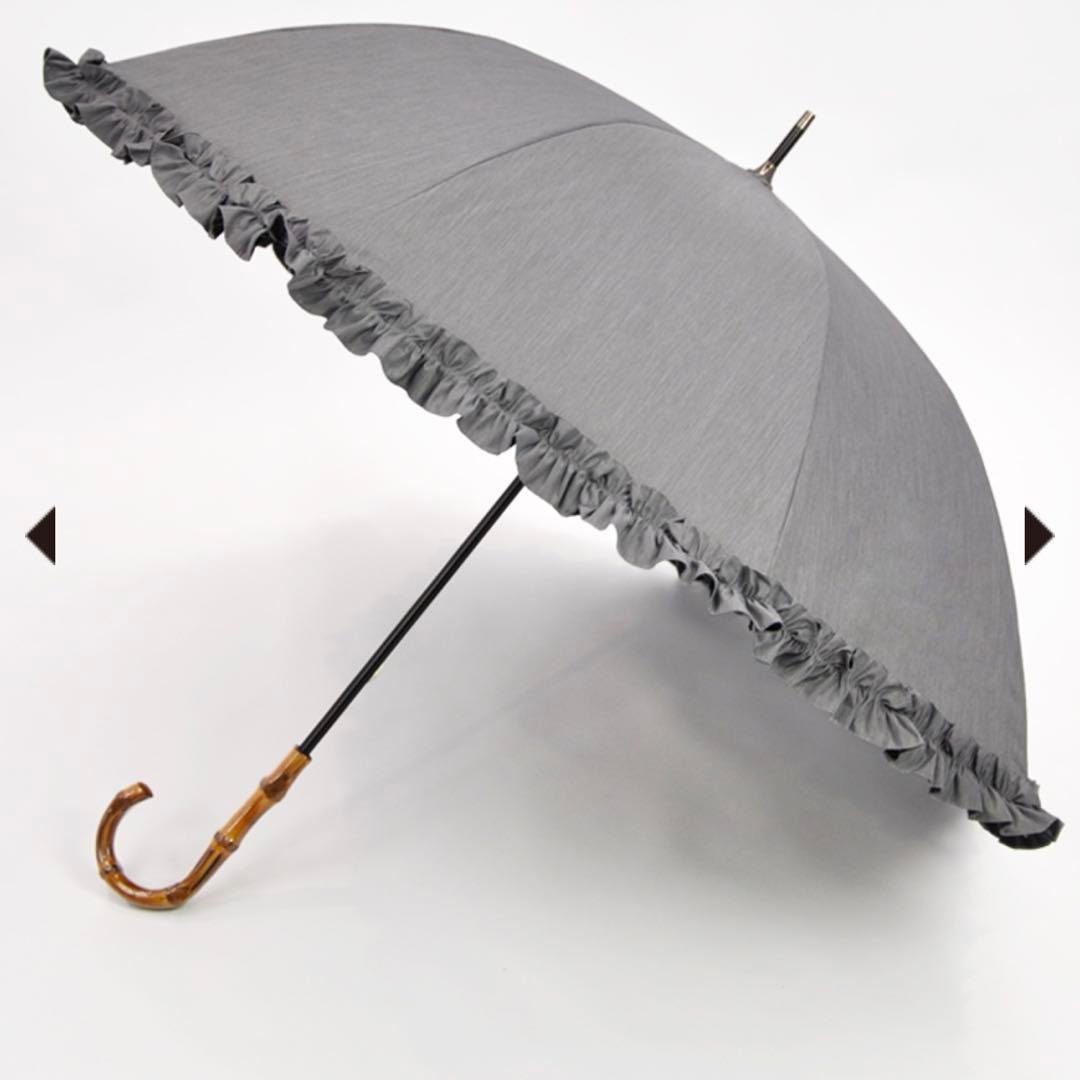 サンバリア100 Mサイズ　長傘　グレー　新品未開封