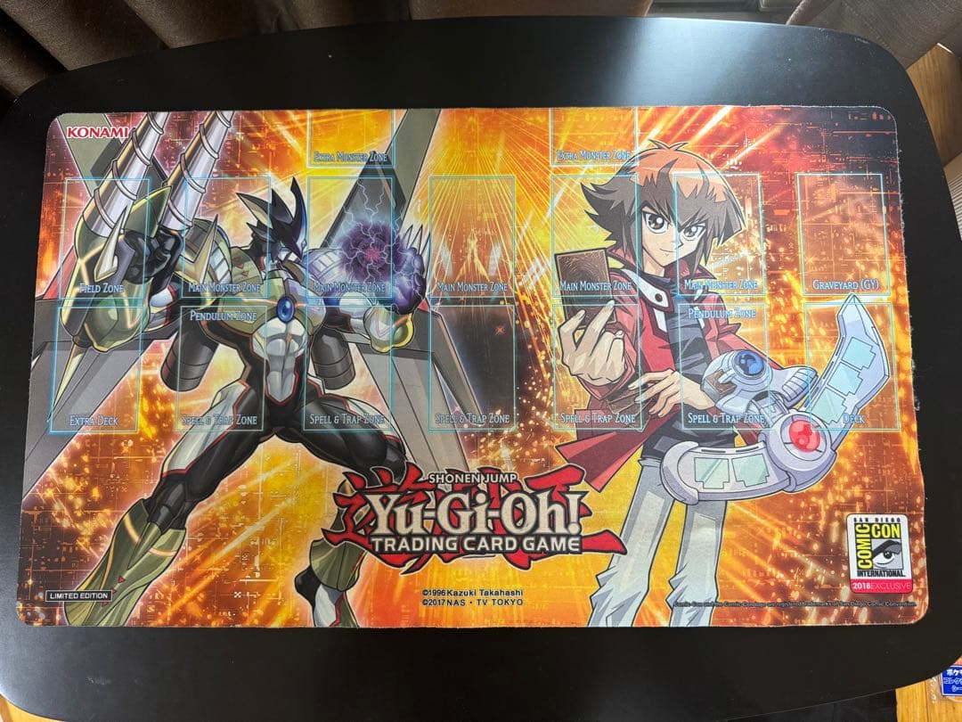 遊戯王 遊城十代 E・HERO ネビュラネオス プレイマット コミコン