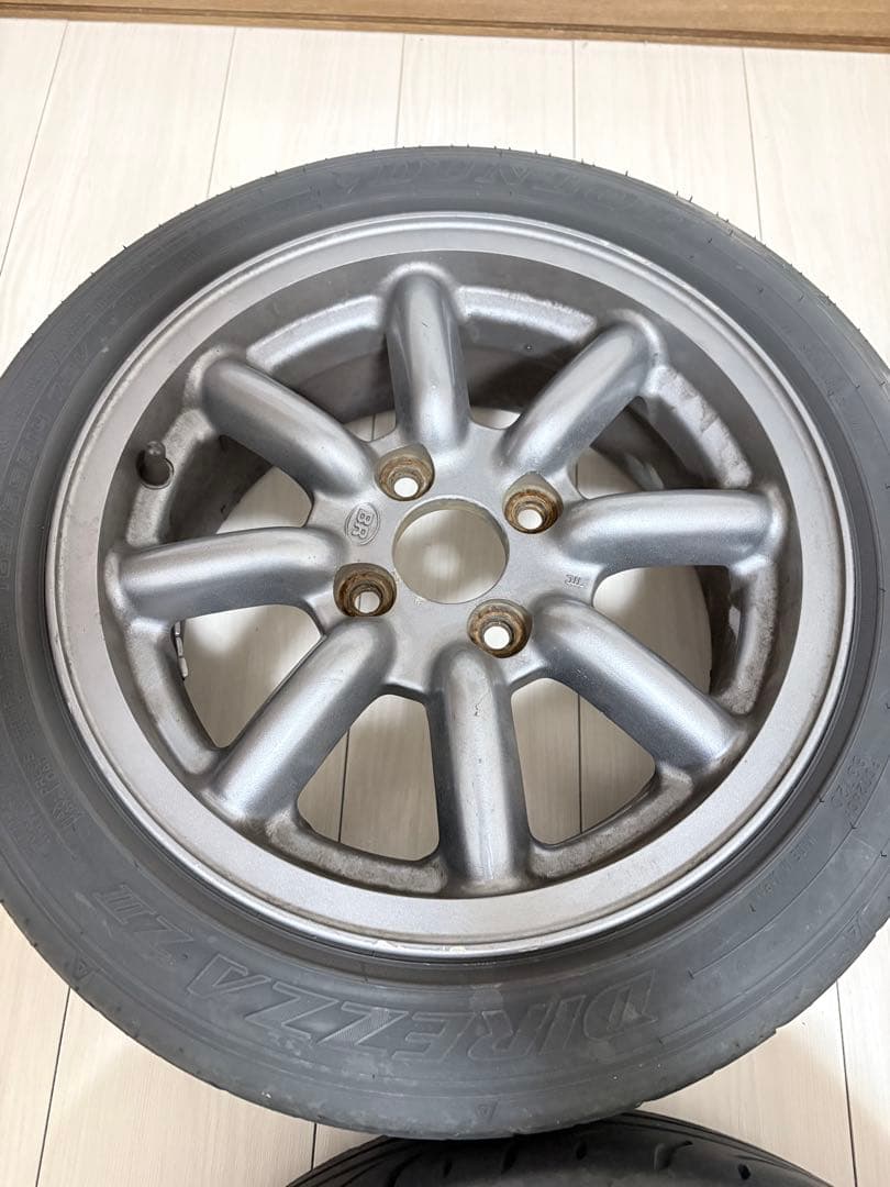 直接引取　ブラックレーシング　14インチ 6j