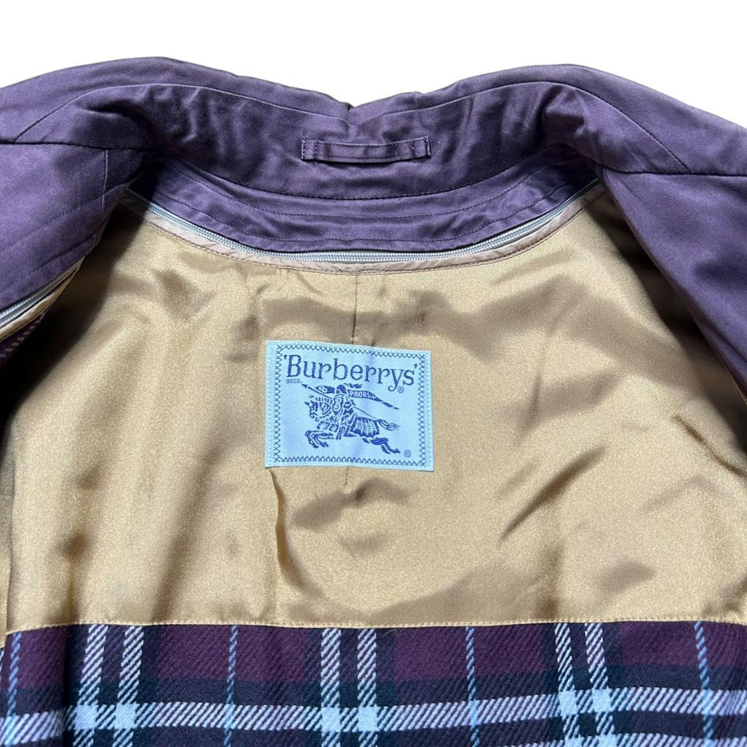 バーバリー Burberrys ライナー付 ケープ コート レディース 7AR