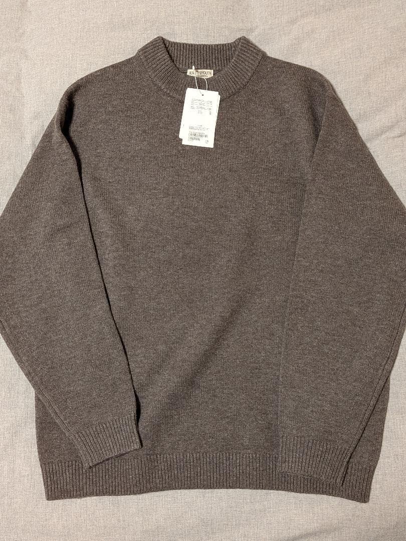 未使用 BEAUTY&YOUTH ウールカシミヤブレンド モックネック ニット