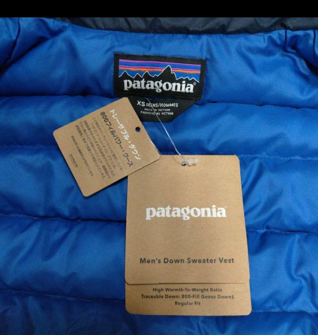 【新品未使用タグ付き】パタゴニア patagonia ダウンベスト メンズXS