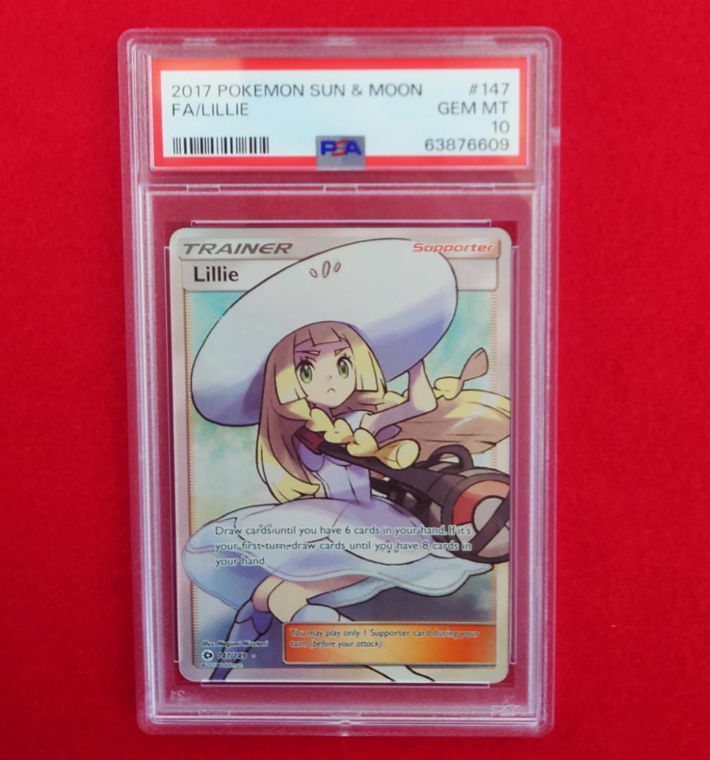 【PSA10】帽子リーリエ SR 英語 147/149 #609