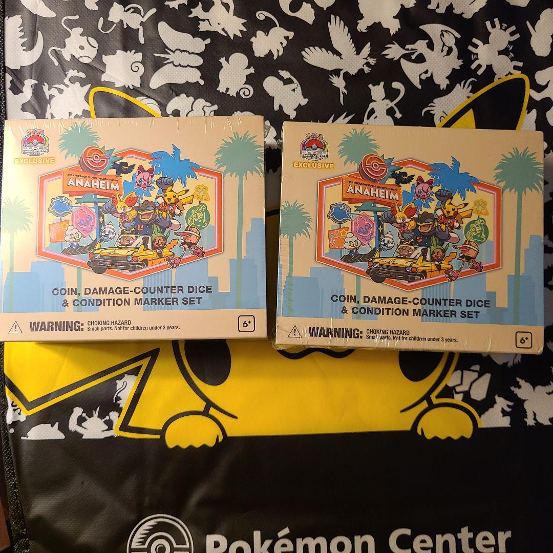 WCS2025 アナハイム ポケセンセンター 限定　ダメカン ダイス 2セット