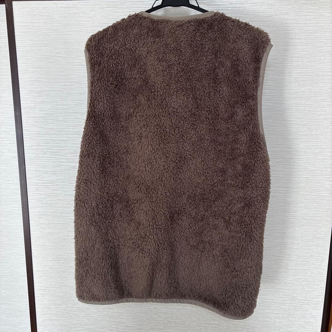 パタゴニア　フリースベスト　ブラウン Lサイズ