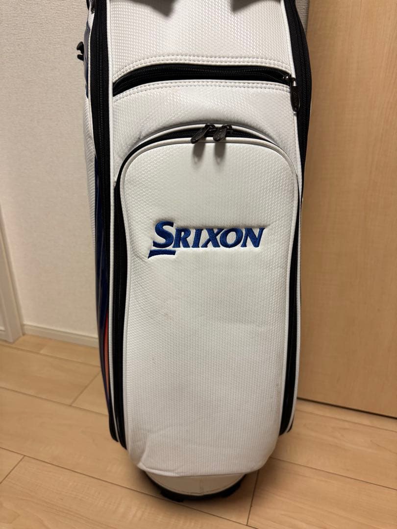 モモちゃん SRIXON スリクソン キャディ バッグ 白/赤/青