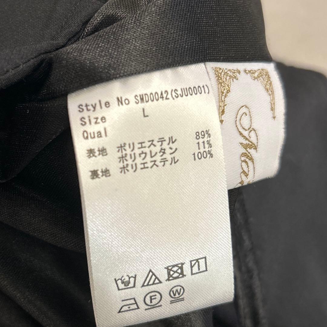 ミシェルマカロン 美脚スカート ブラック L