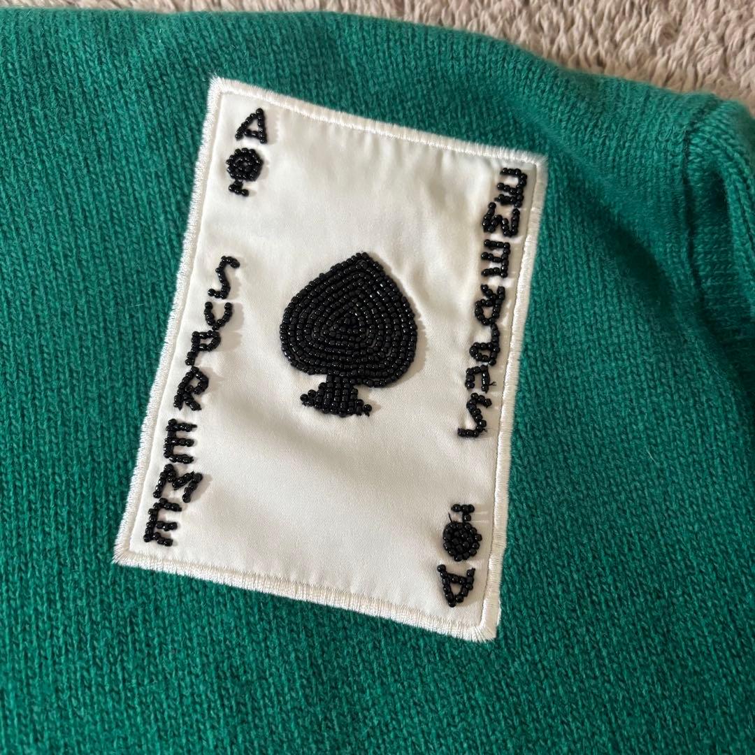 トップス Supreme Beaded Cards Sweater week14