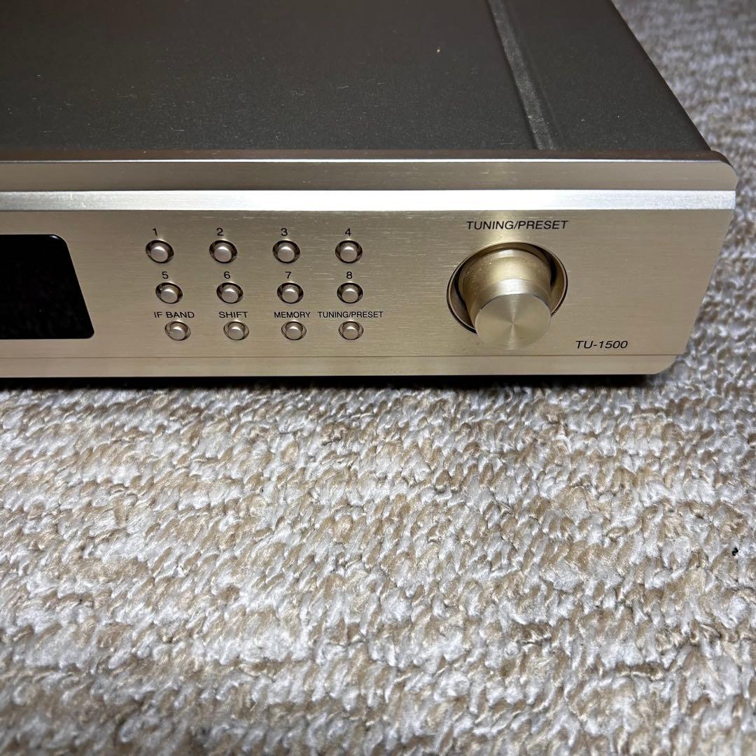 【美品】DENON デノン TU-1500 AM FM ステレオチューナー
