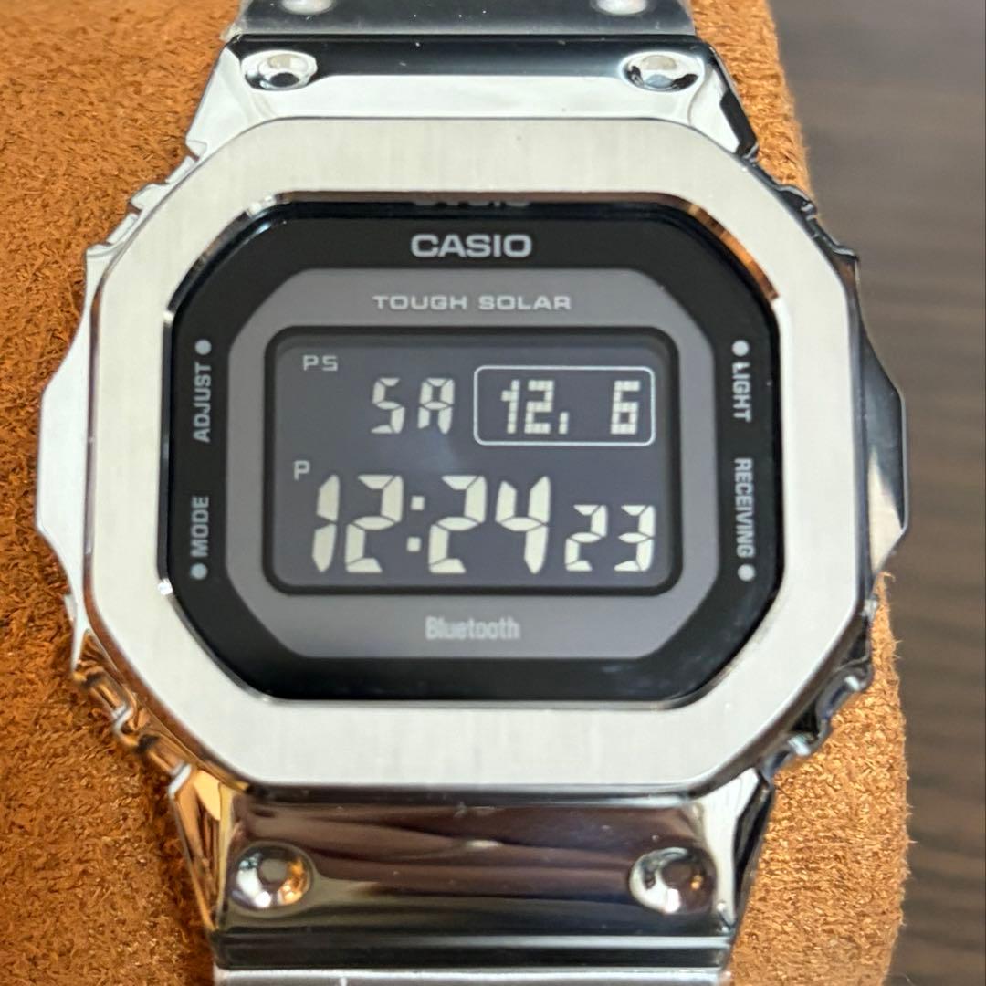 GW-B5600 Bluetooth ソーラー フルメタルカスタム