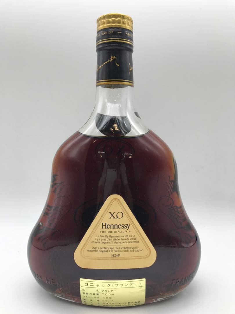 517[未開栓]Hennessy ヘネシー X.O 金キャップ 箱無し