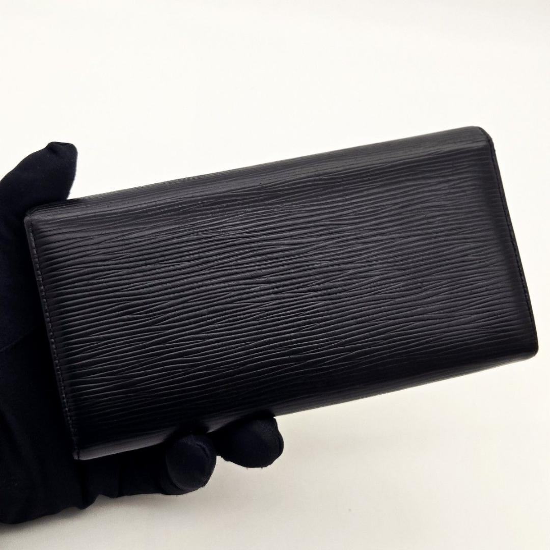 T 長財布 エピ ポルトフォイユ サラ 6枚 A33 ブラック