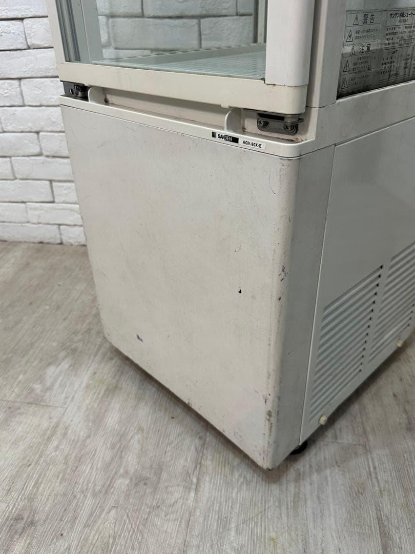 【東京23区配送無料】業務用　冷蔵庫　ガラス　ショーケース　店舗　飲食　スタンド