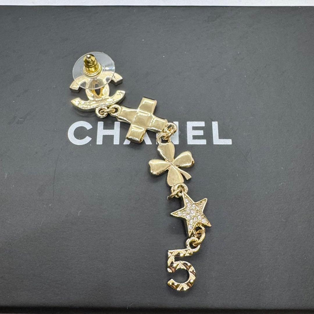 CHANEL シャネル B23C ココマーク 2023年製 メタル ピアス