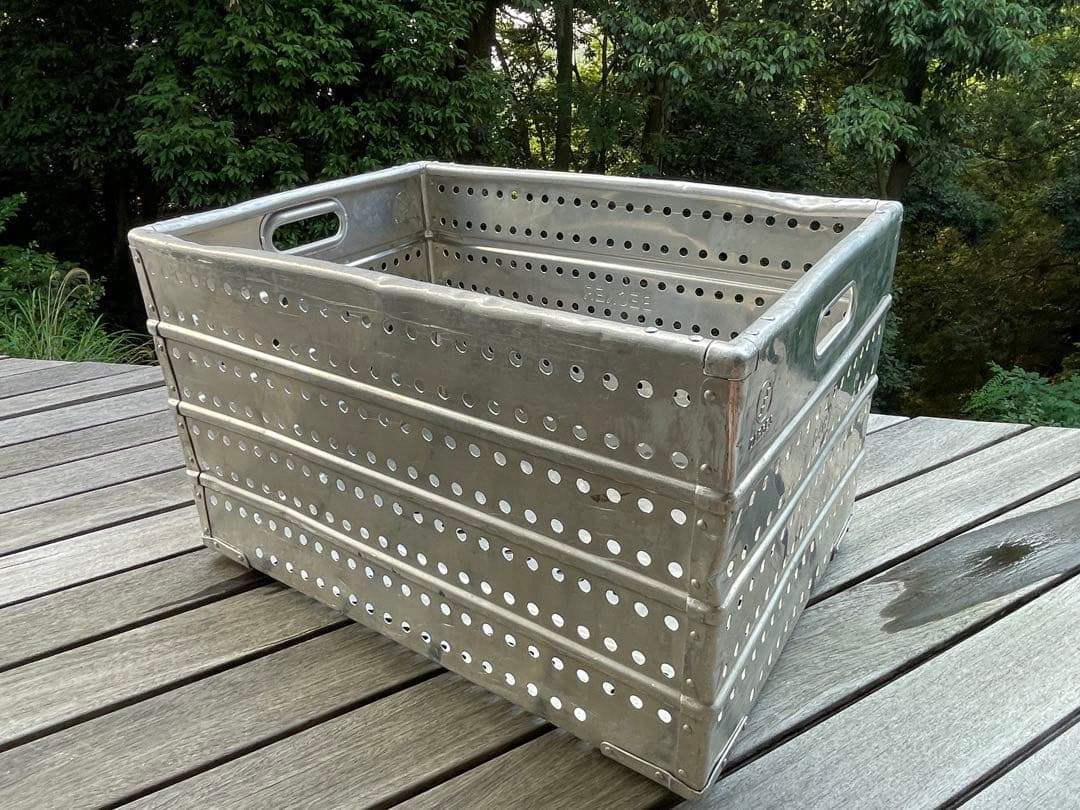 ヴィンテージ　ZARGES アルミコンテナ　ドイツ製　オリジナル　軍　実物