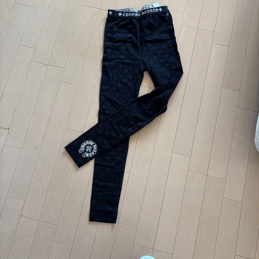 クロムハーツ　ブラックレギンス