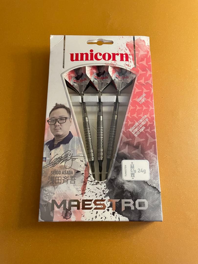 unicorn浅田斉吾MAESTROフェーズ2 2BAダーツ 24g 3本セット