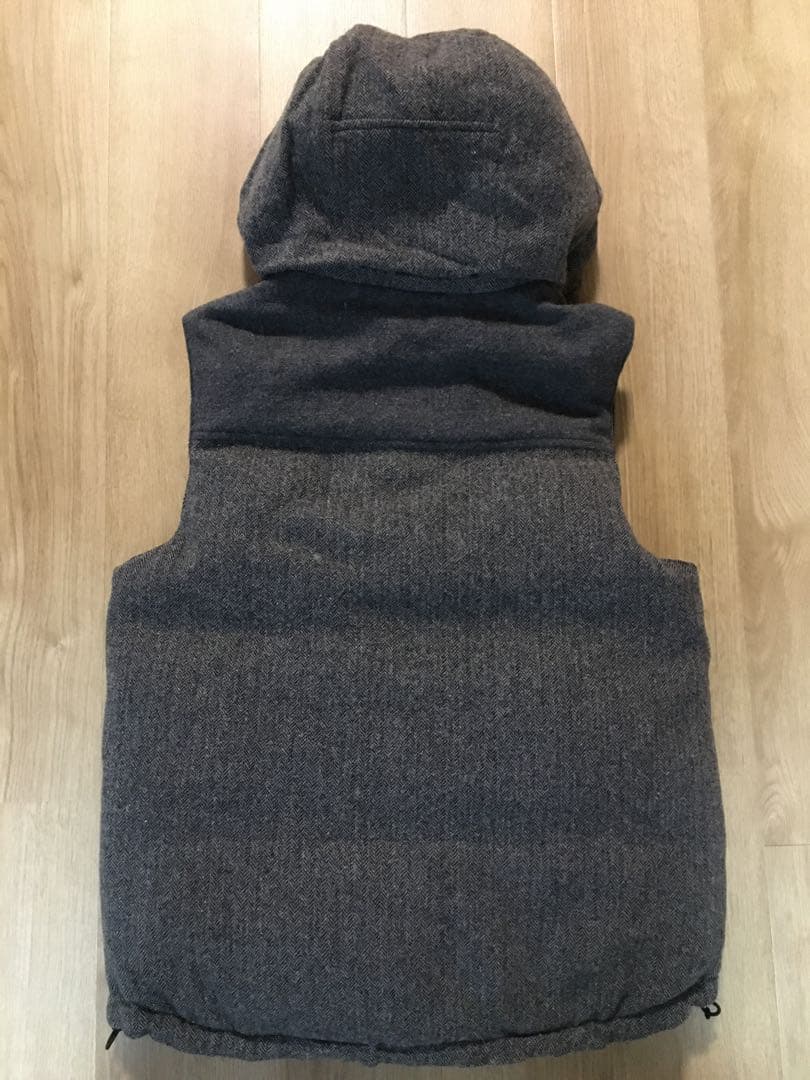 goodenough ツイードダウンベスト