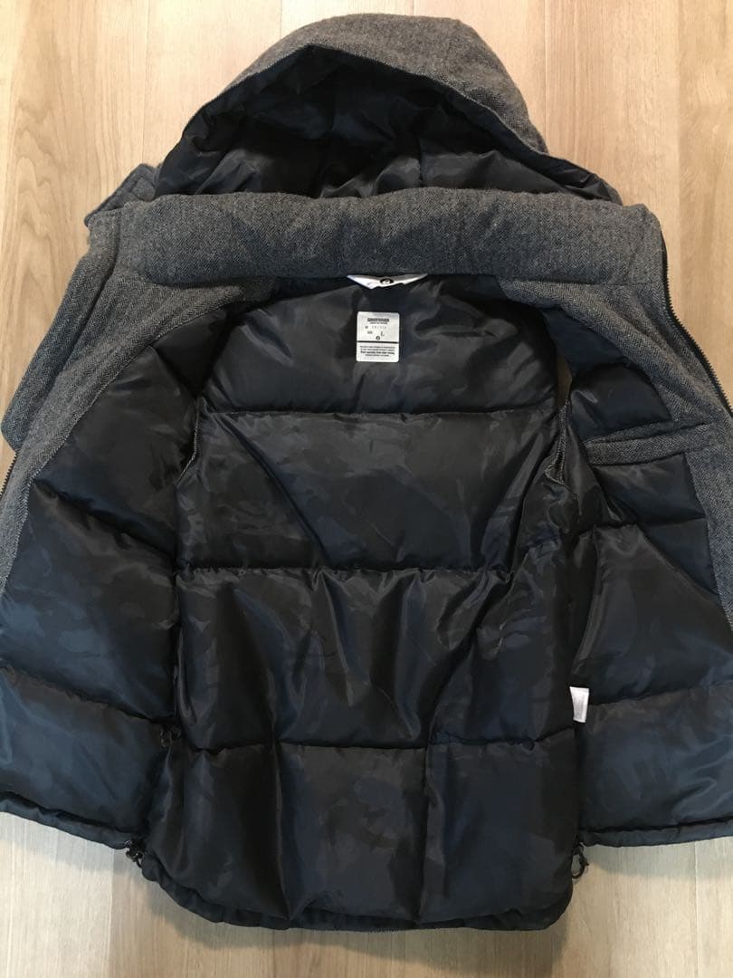 goodenough ツイードダウンベスト