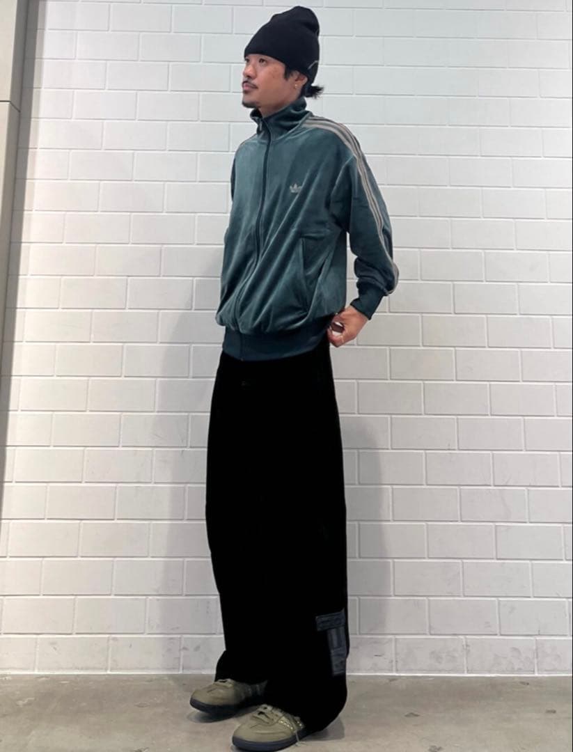 【最終値下げ】adidas ファイヤーバード トラックトップ グリーンM